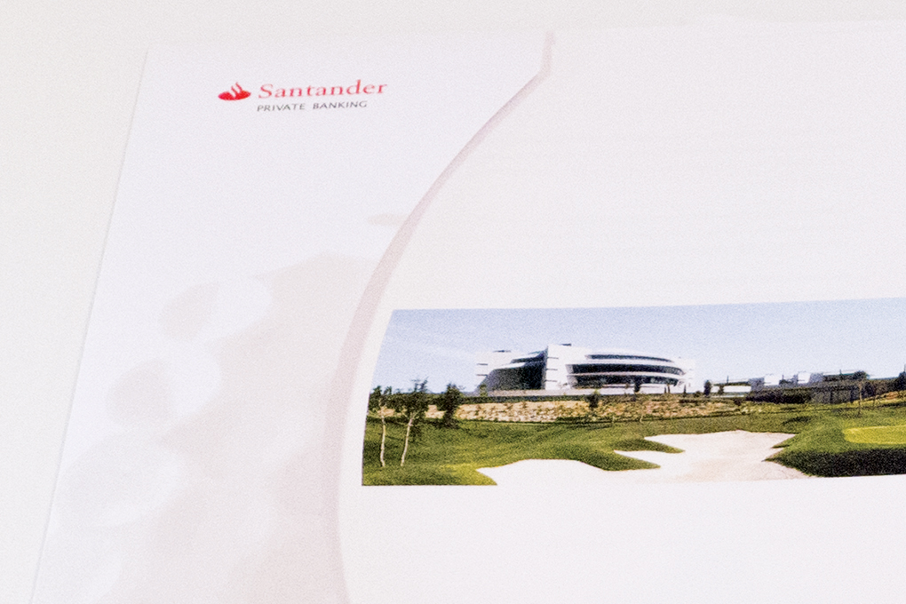 Santander Private Bank Folder
