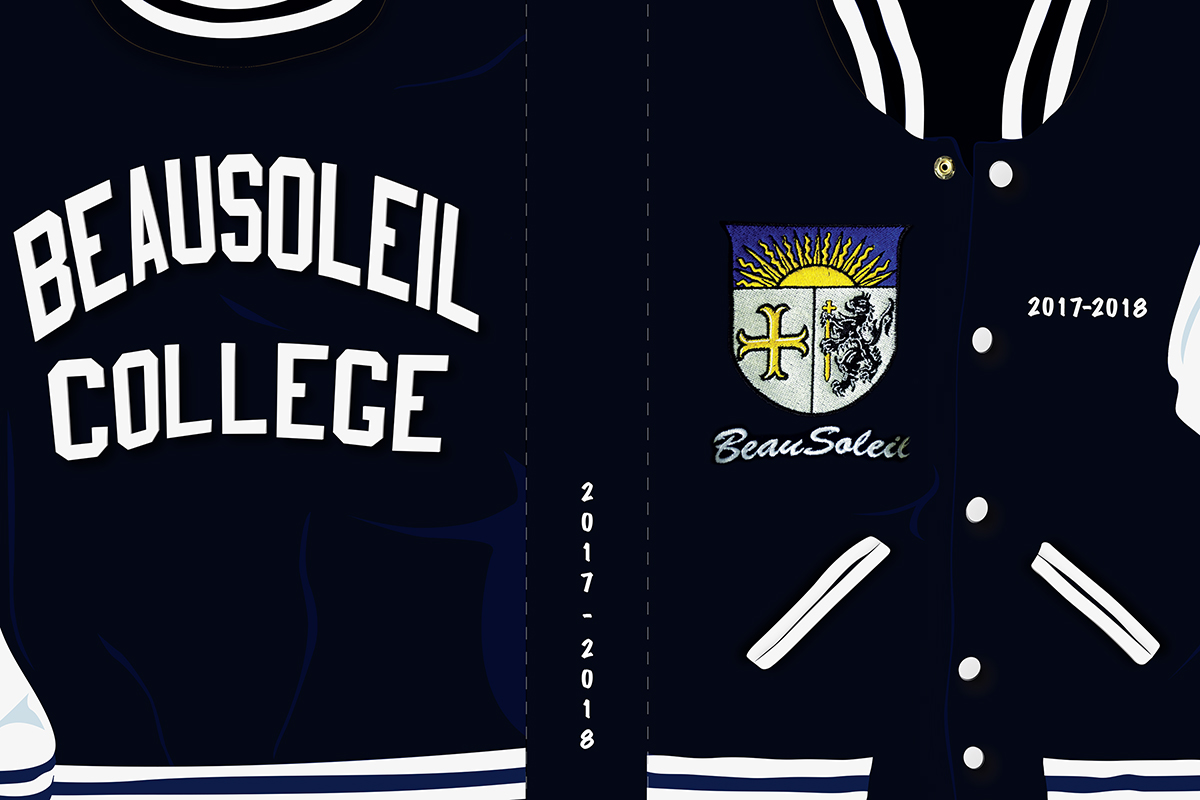 beau soleil college yearbook jacket