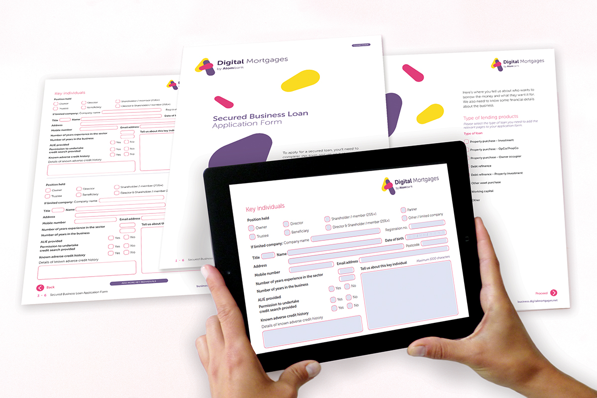 Atom Bank Mortgage Application Form