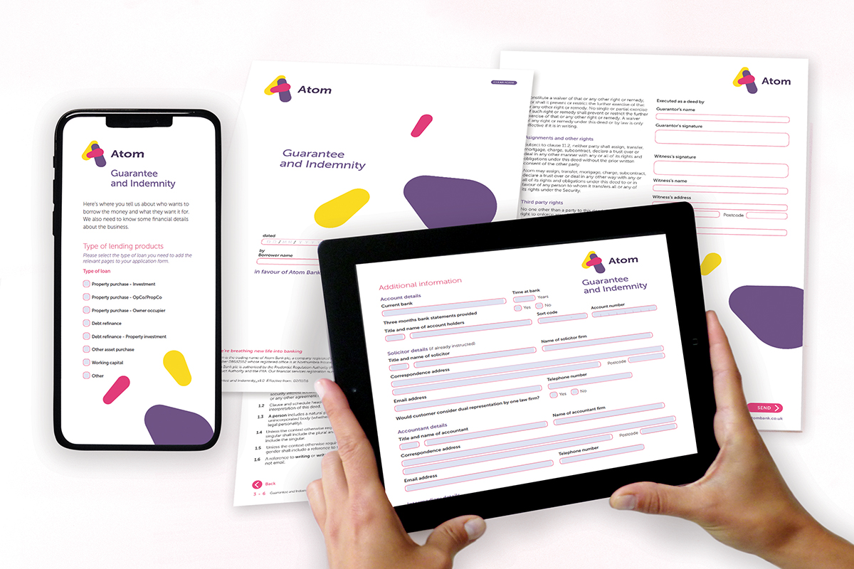 Atom Bank Guarantee Form